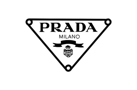 prada brand identifiers|prada logo black and white.